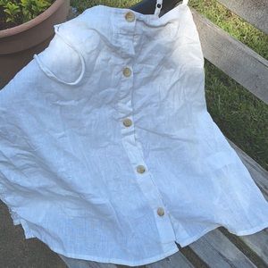 Old Navy button linen/cotton summer top